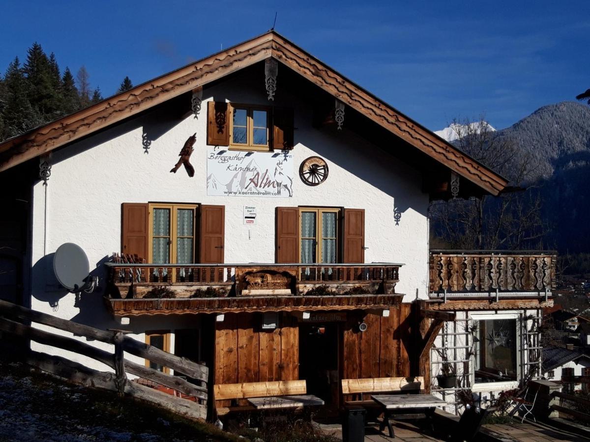 Berggasthof Karntner Alm Hotel มิทเทนวัลด์ ภายนอก รูปภาพ